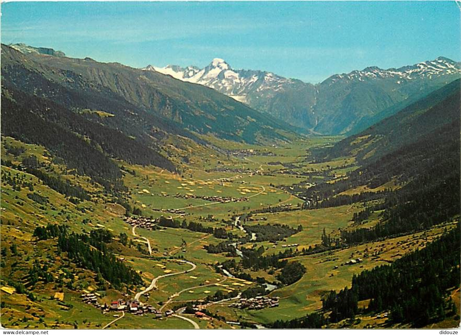 Carte Postale - Suisse - VS Valais - Goms im Wallis mit Galenstock - Blitzingen, Seikingen, Biel, Ritzingen - Gluringen,