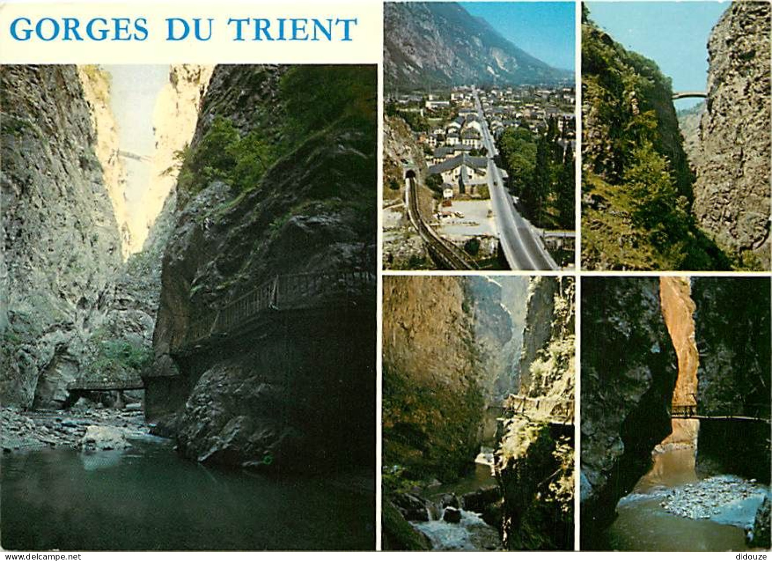 Carte Postale - Suisse - VS Valais - Vernayaz - Gorges du Trient - Multivues - CPM - Carte Neuve - Voir Scans Recto-Vers