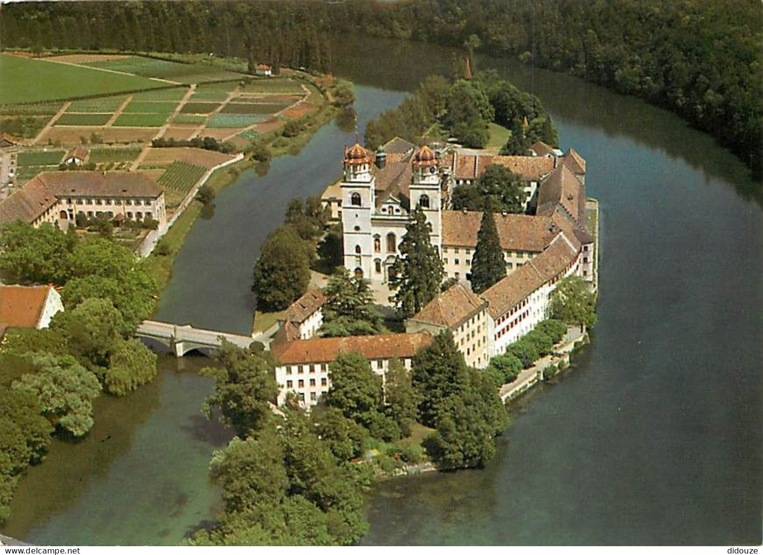 Carte Postale - Suisse - ZH Zurich - Rheinau - Inselklinik - Kantonale Psychiatrische Klinik - Clinique Psychiatrique -