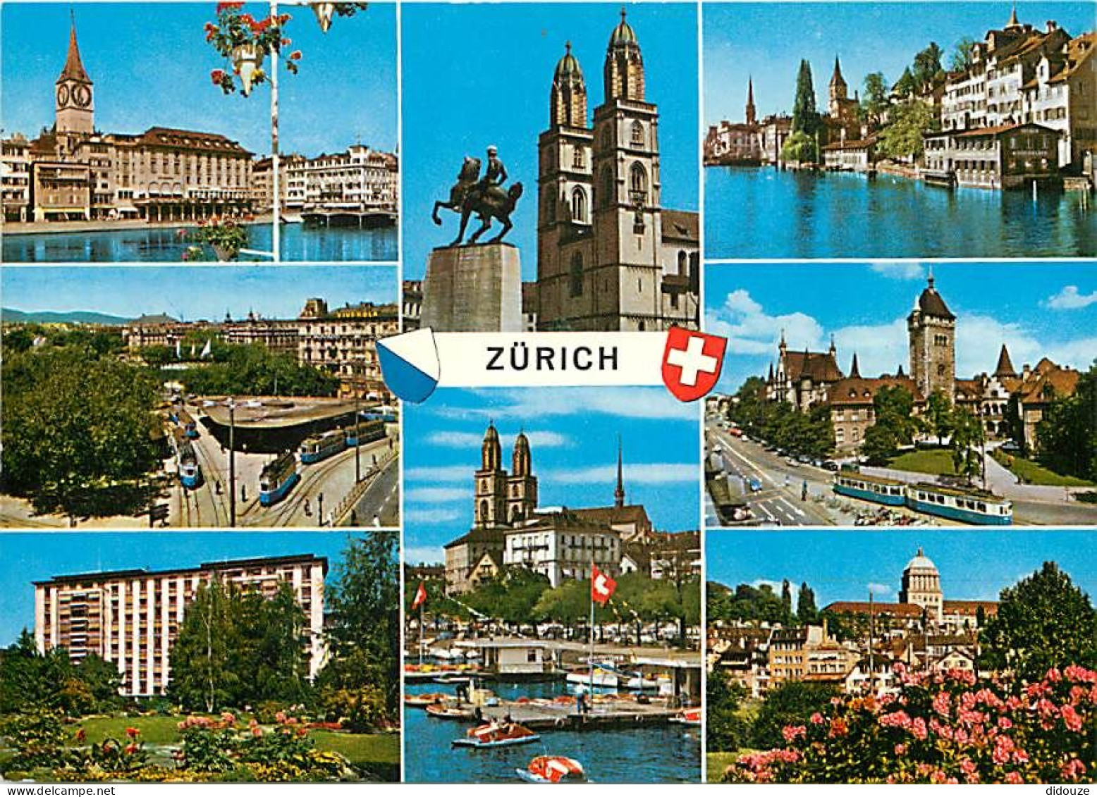 Carte Postale - Suisse - ZH Zurich - Zurich - Multivues - CPM - Carte Neuve - Voir Scans Recto-Verso - Poscard - Carta P