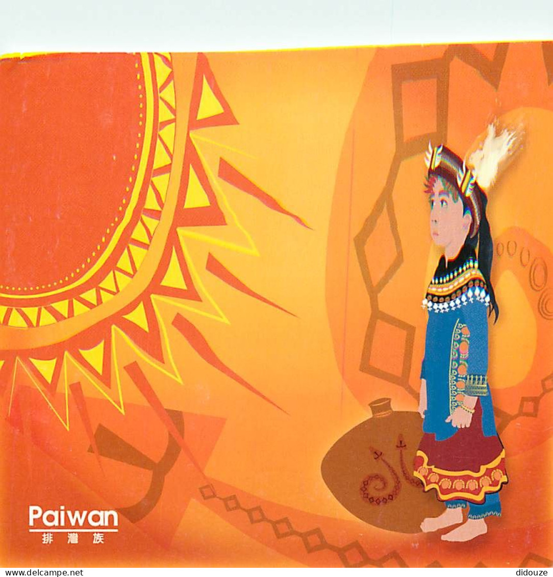 Carte Postale - Taiwan - Paiwan - Un des groupes aborigènes de Taiwan - Carte Neuve - CPM - Voir Scans Recto-Verso - Pos