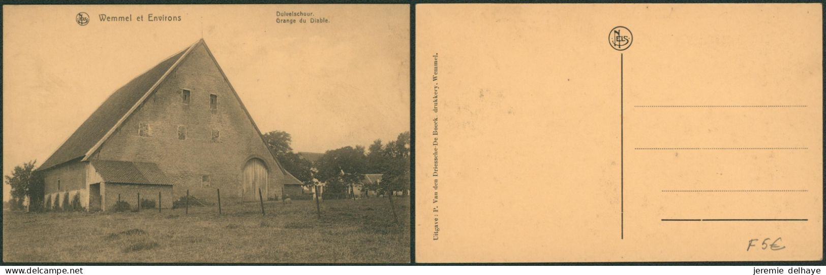 Carte postale - Wemmel et environs duivelschuur