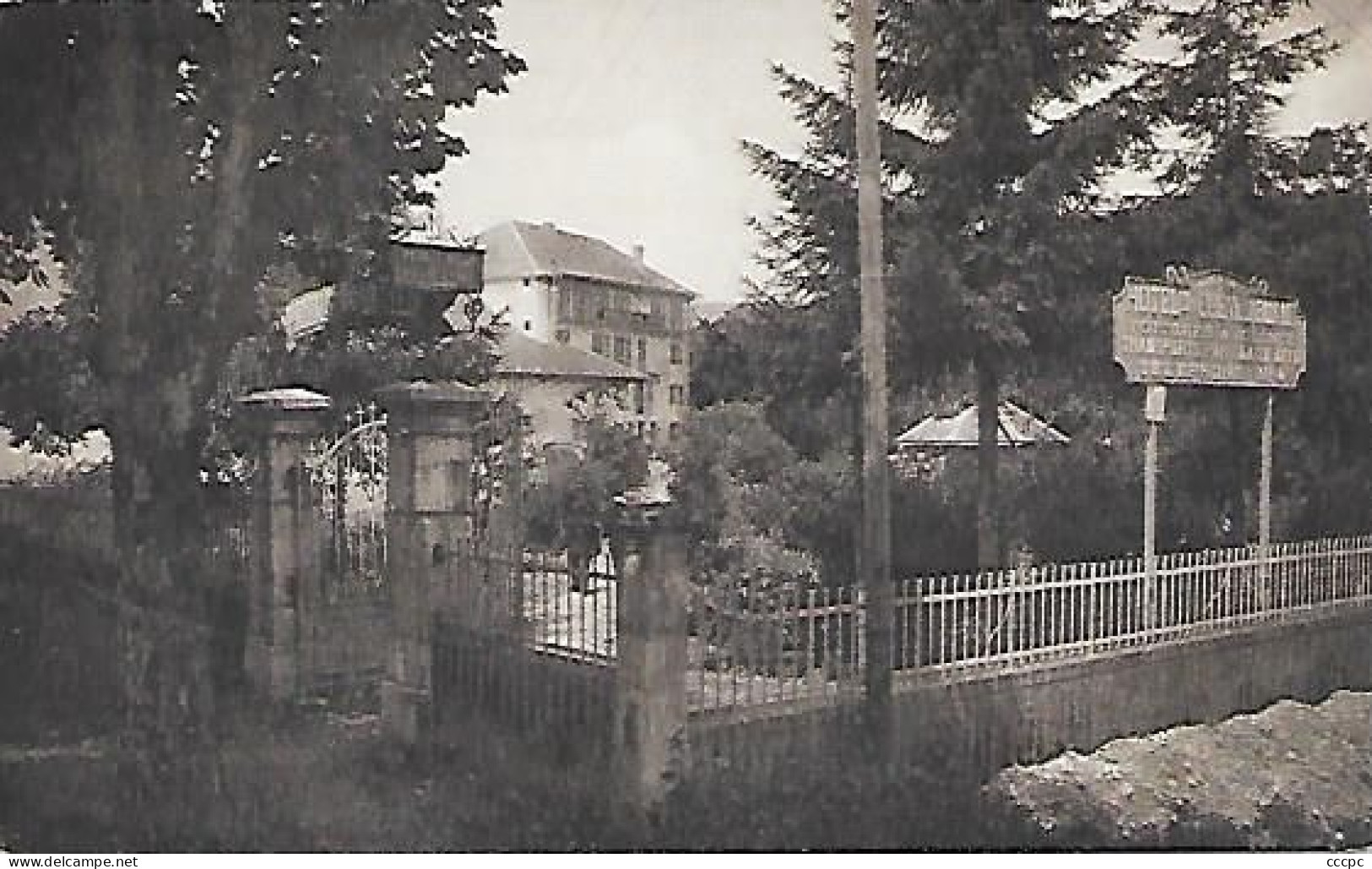 Carte Publicitaire Rumilly - Hôtel du Cheval Blanc