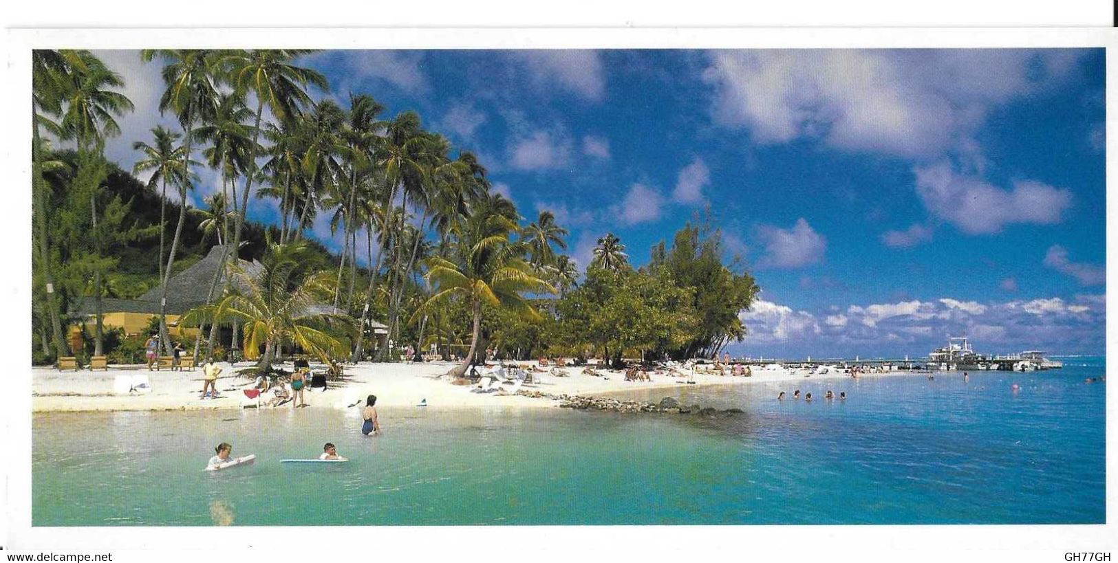 Carte TAHITI 10x21cm