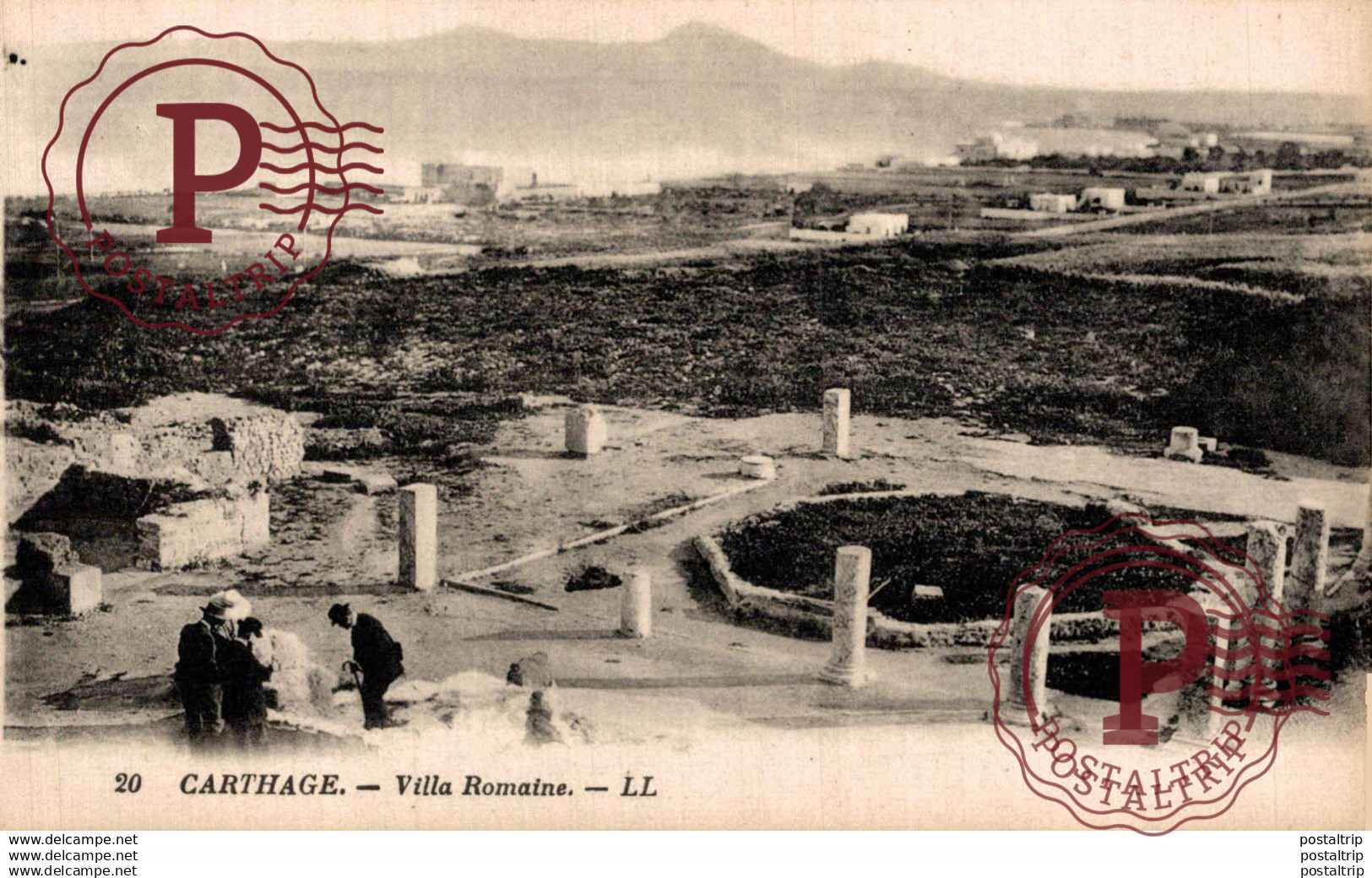 Carthage - Villa Romaine.  Túnez // Tunisie