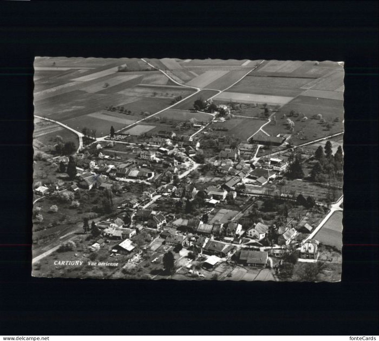 Cartigny Fliegeraufnahme