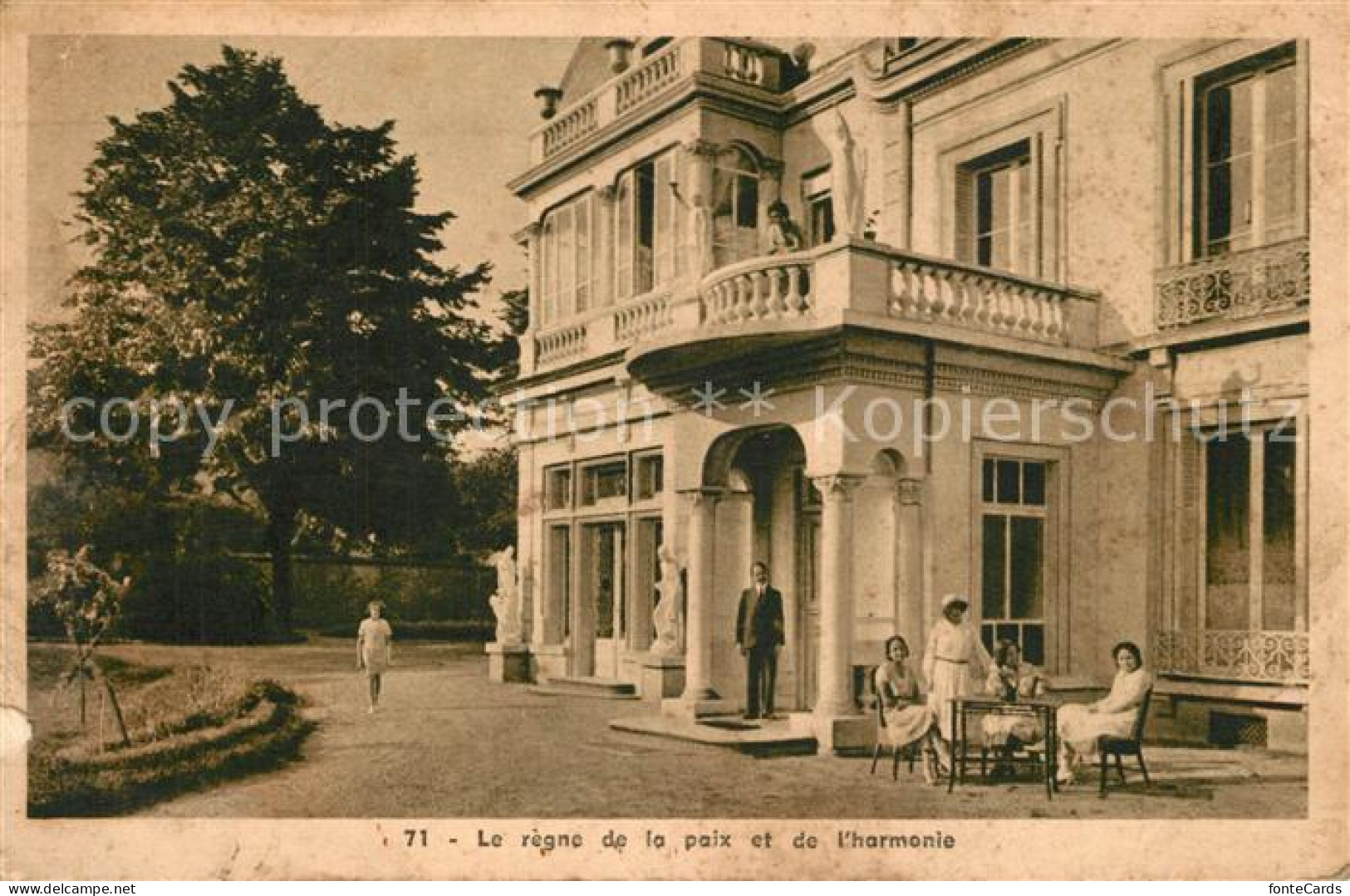 Cartigny Geneve Chateau Le règne de la paix et de l Harmonie