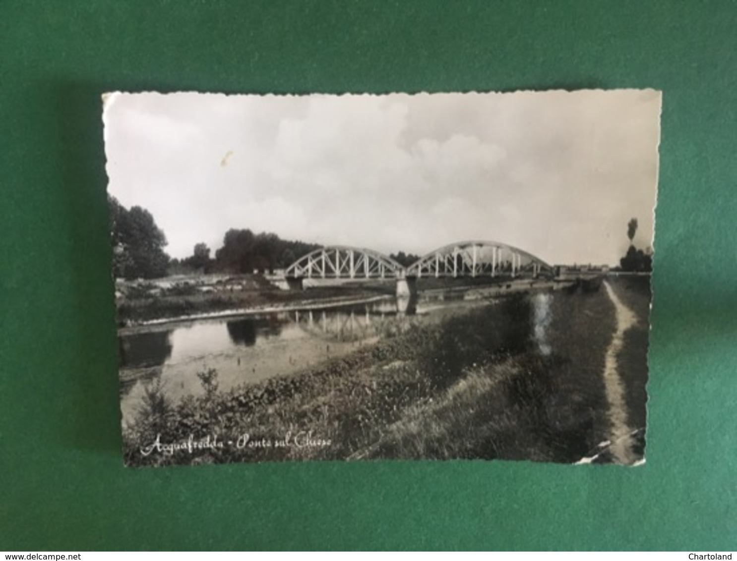 Cartolina Acquafredda - Ponte Sul Chiese - 1958