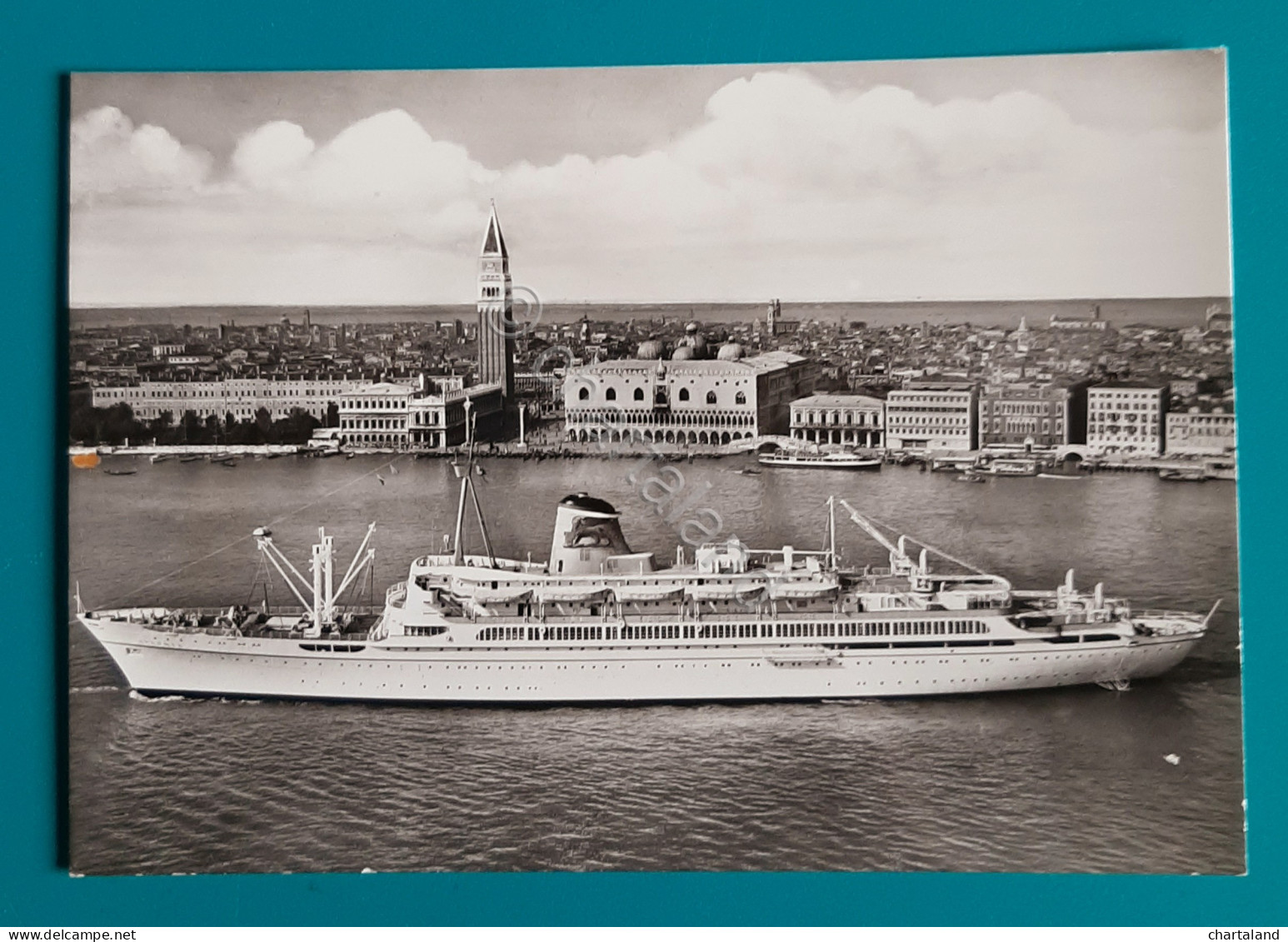 Cartolina Adriatica Societa di Navigazione - Venezia - 1975