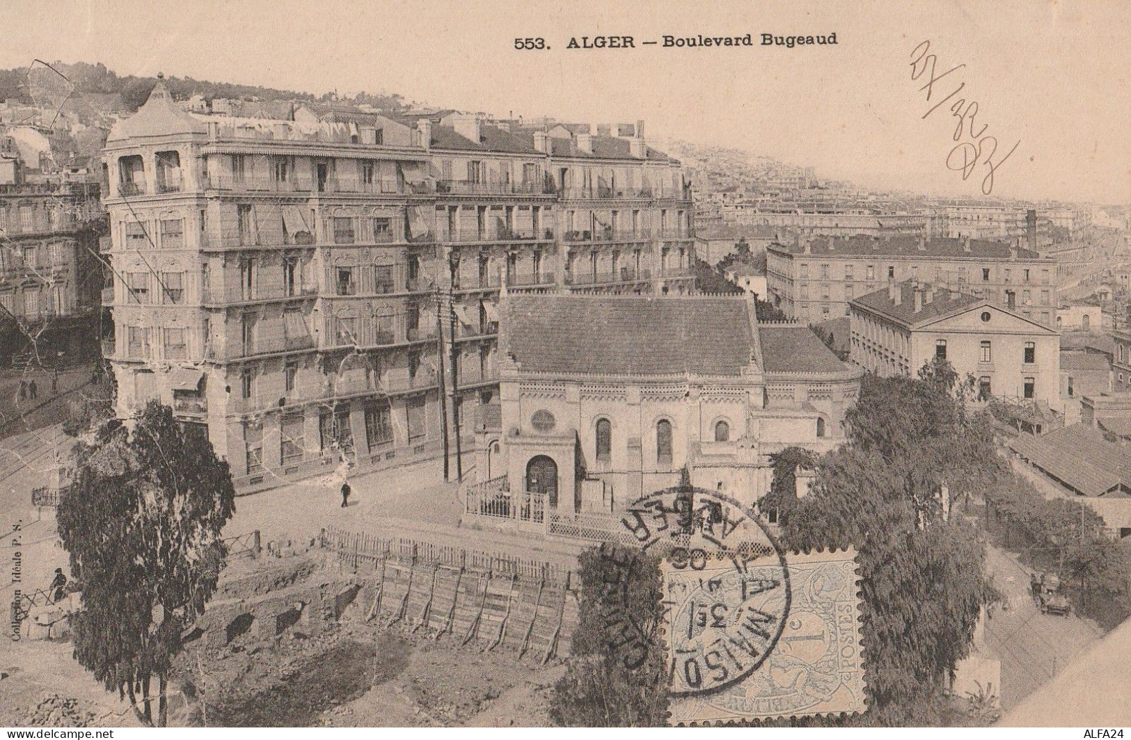 CARTOLINA ALGER ALGERIA (V_3643