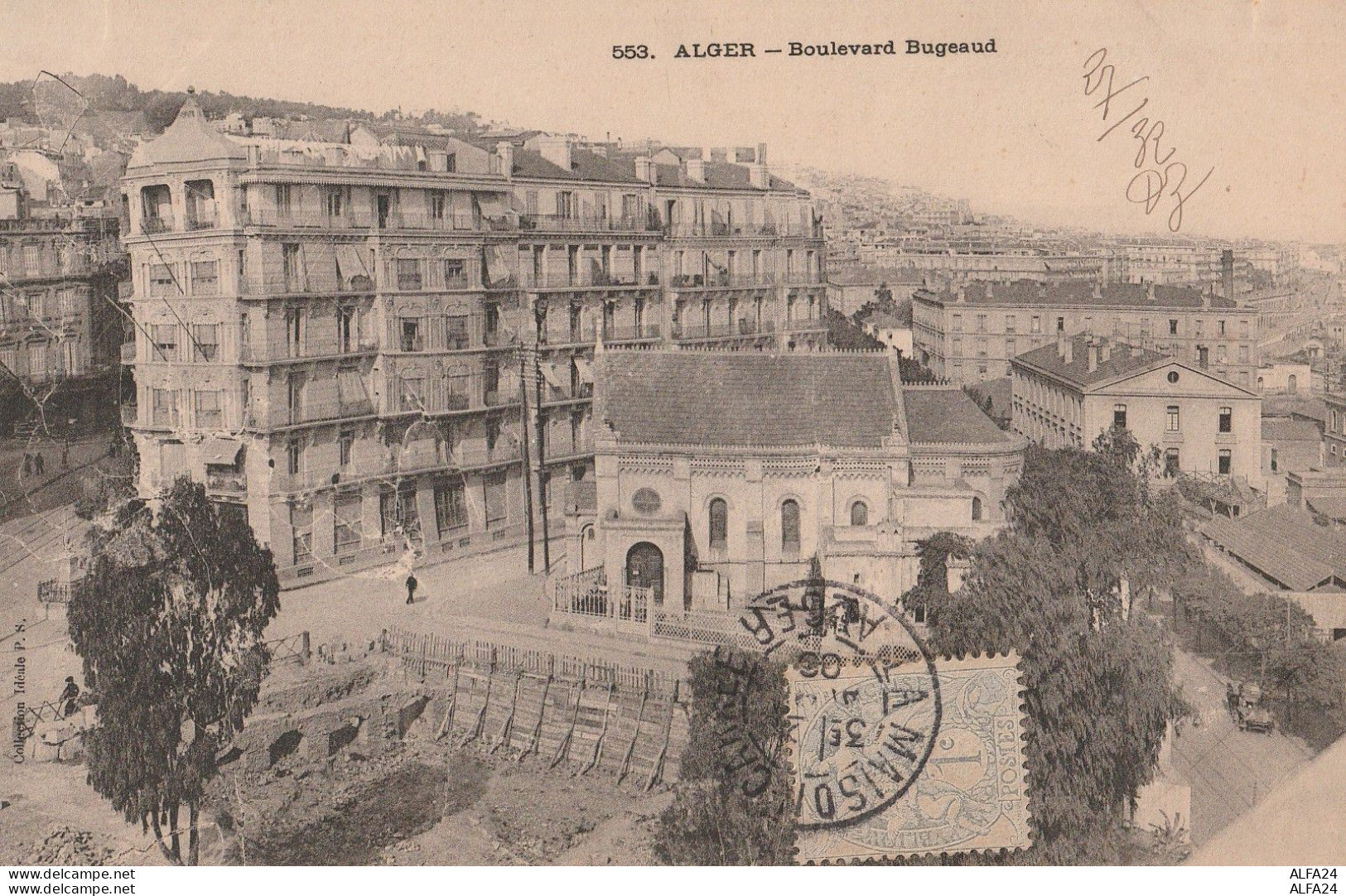 CARTOLINA ALGER ALGERIA (V_3643