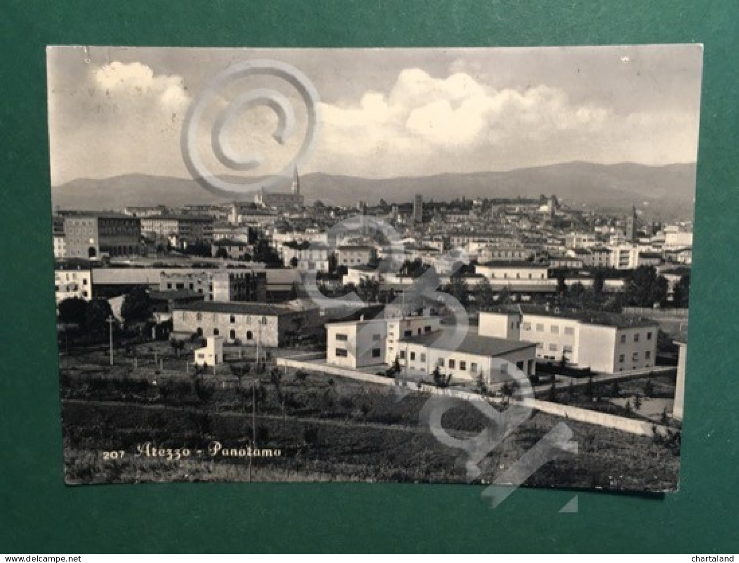 Cartolina Arezzo - Panorama - 1963
