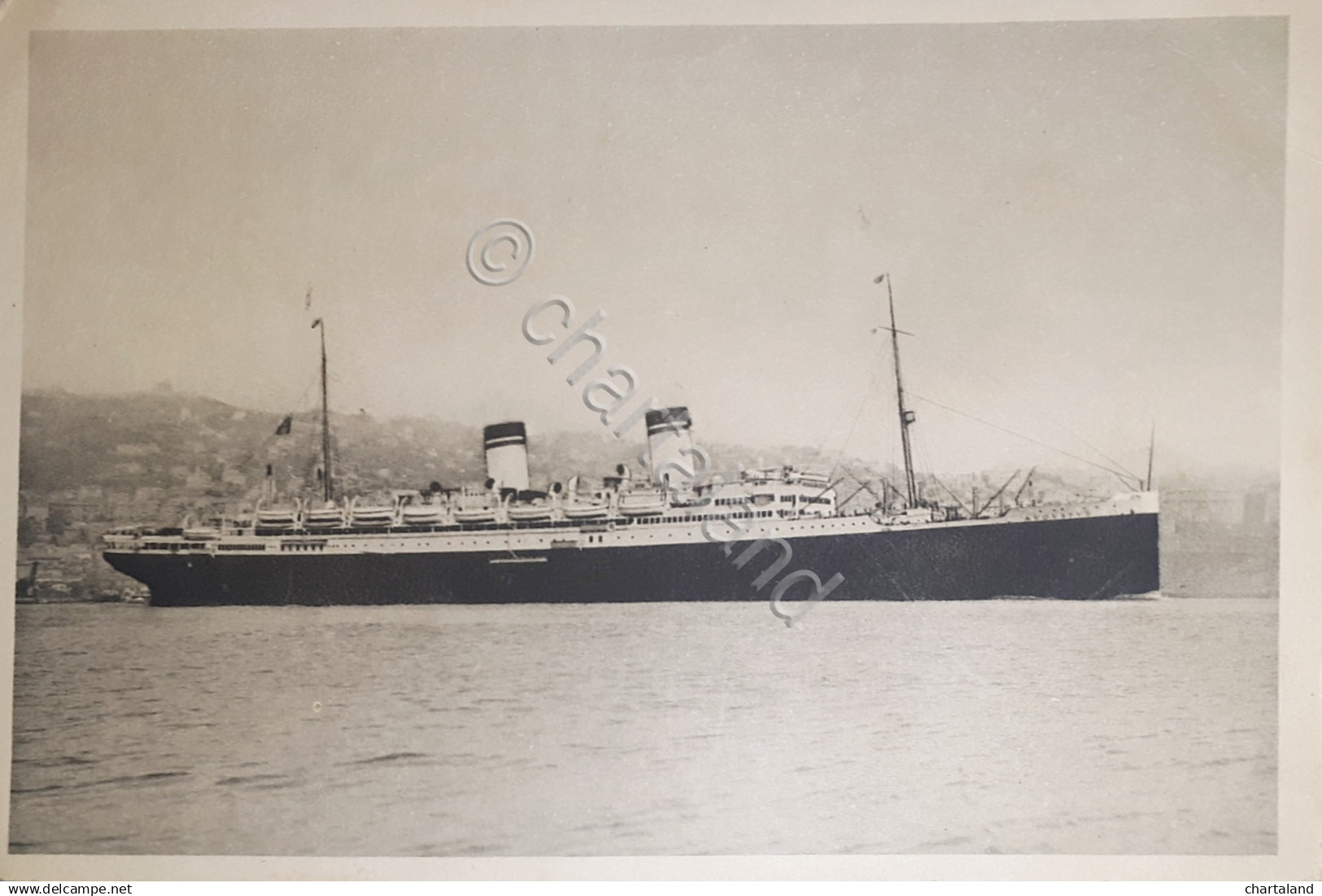 Cartolina - Augustus - Società di Navigazione - Milano -  1936