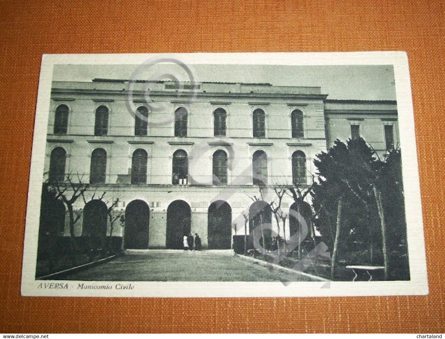 Cartolina Aversa ( Caserta ) - Manicomio Civile 1940 ca