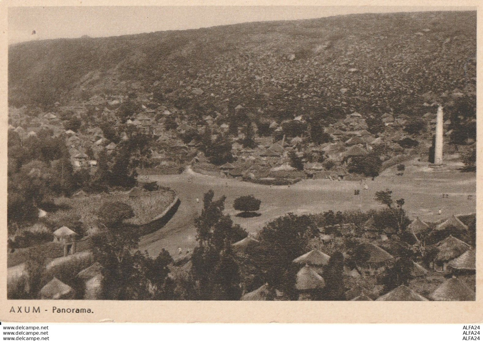 CARTOLINA AXUM ETIOPIA COLONIE ITALIANE (RY8066