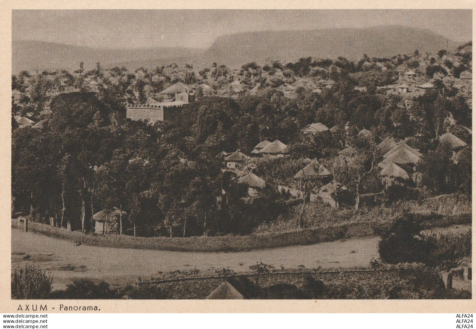 CARTOLINA AXUM ETIOPIA COLONIE ITALIANE (RY8067