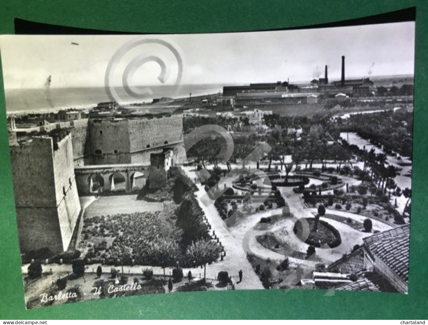 Cartolina Barletta - Il Castello - 1963