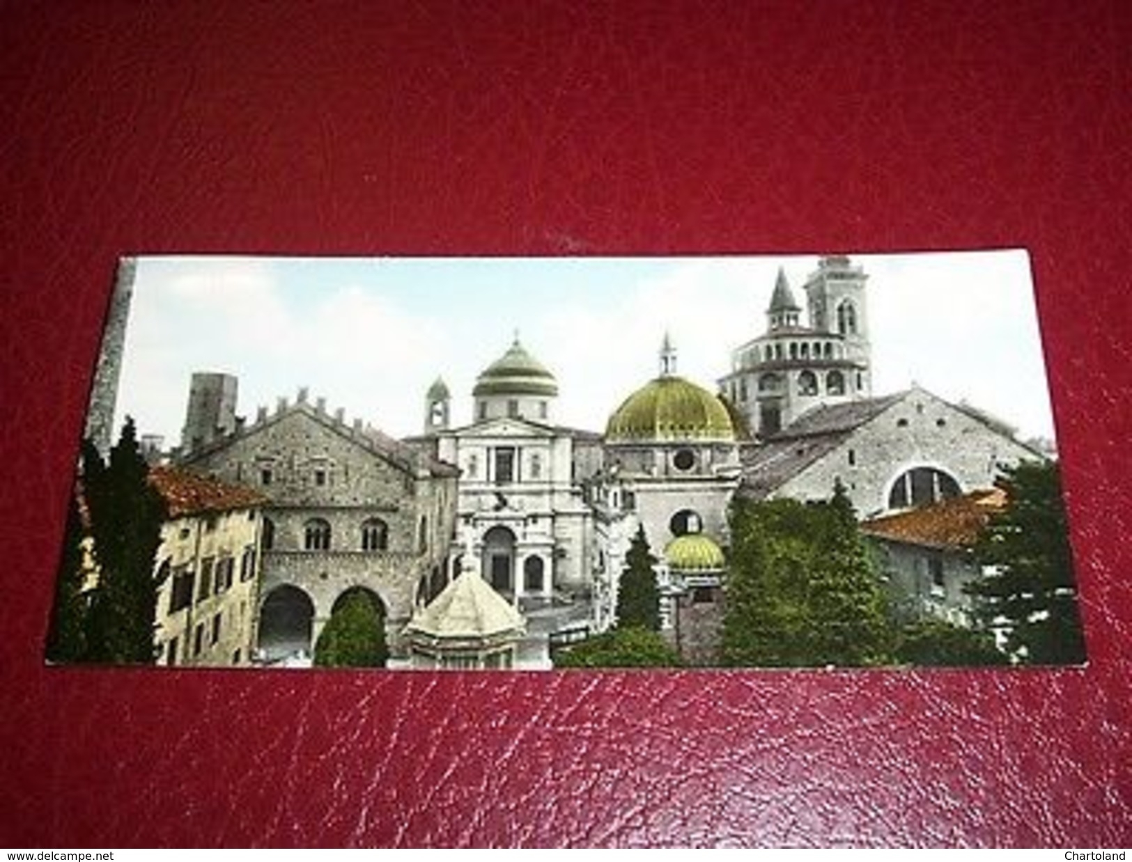 Cartolina Bergamo Alta - Monumenti 1962