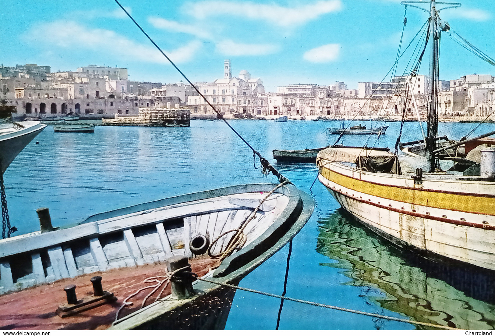 Cartolina - Bisceglie - Panorama dal Porto - 1971