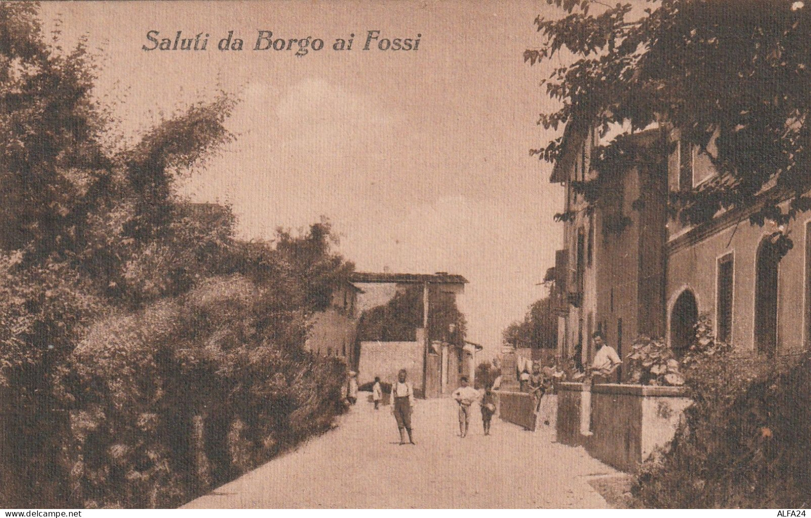 CARTOLINA BORGO AI FOSSI SCANDICCI FIRENZE (XS3908