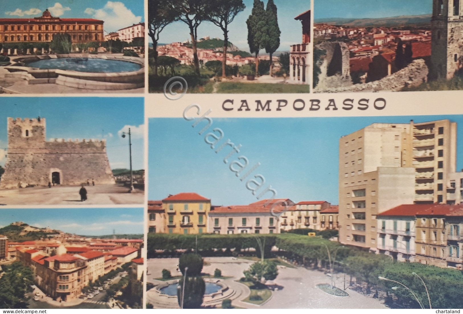 Cartolina - Campobasso - vedute - 1970
