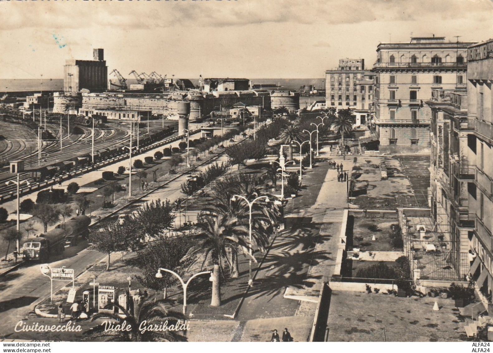 CARTOLINA CIVITAVECCHIA (V_1542
