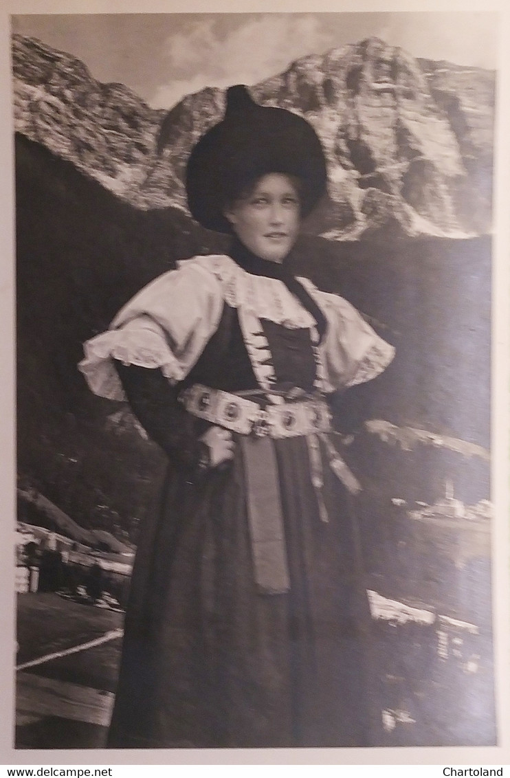 Cartolina - Costumi dell'Alto Adige ( Val Badia - Dolomiti ) - 1941