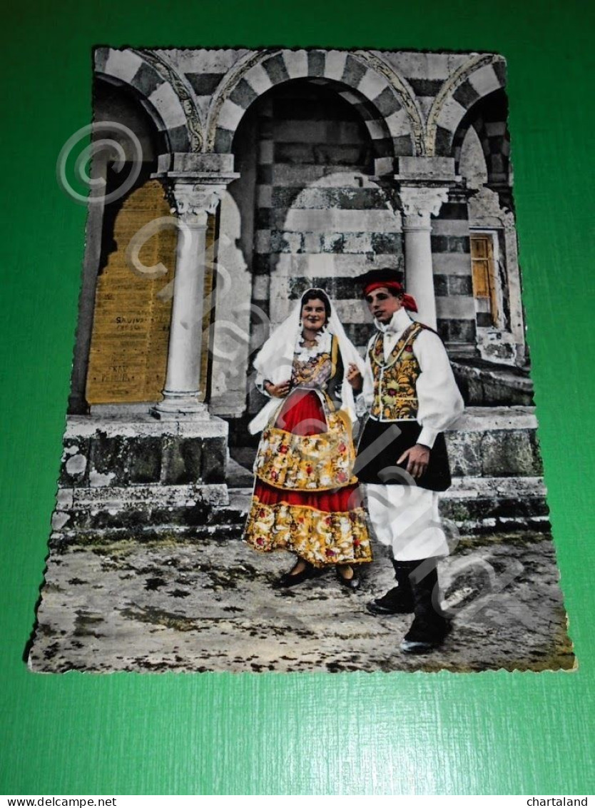 Cartolina Costumi Sardi - Quartù Sant' Elena 1960 ca