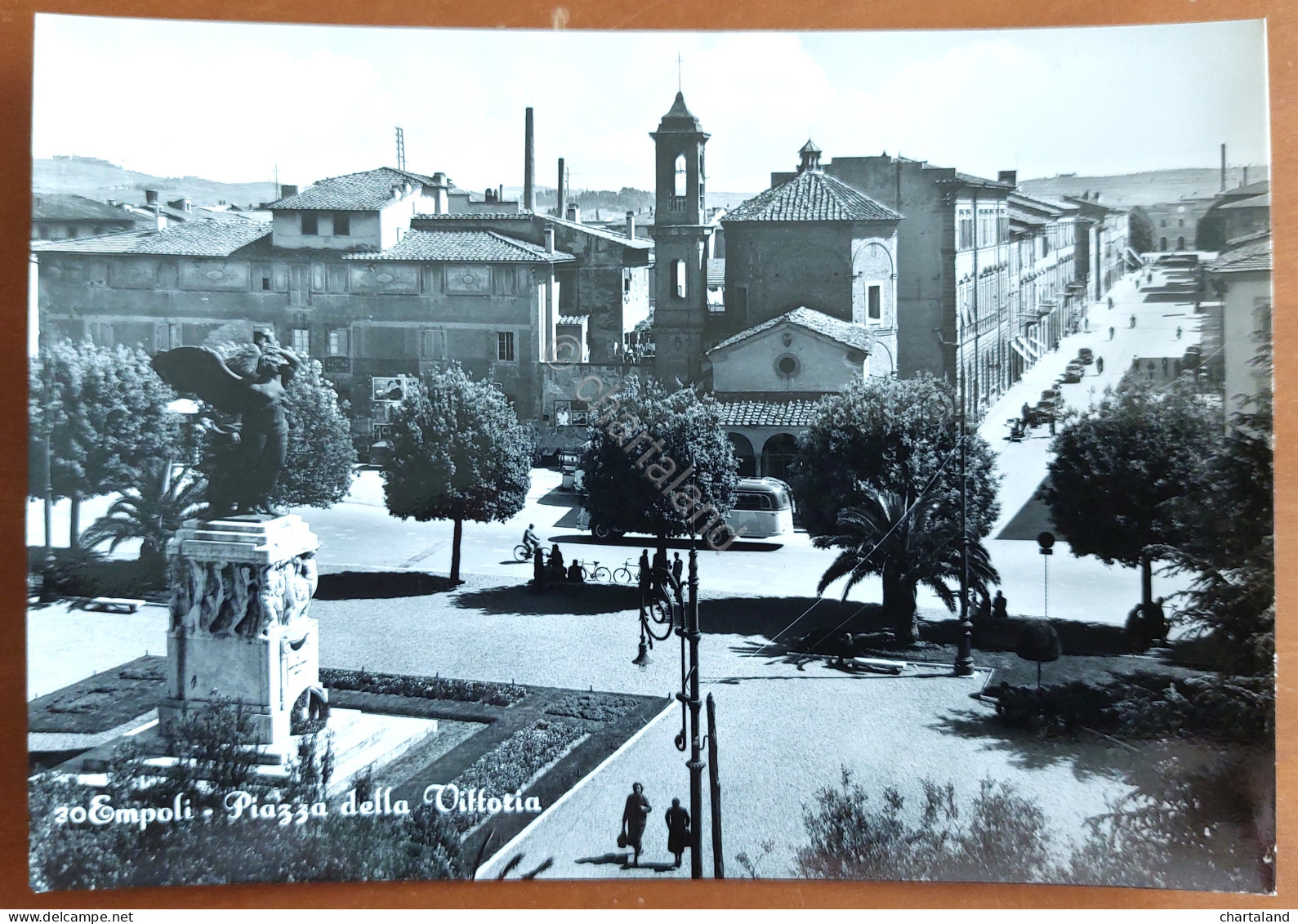 Cartolina Empoli - Piazza della Vittoria - 1950 ca.