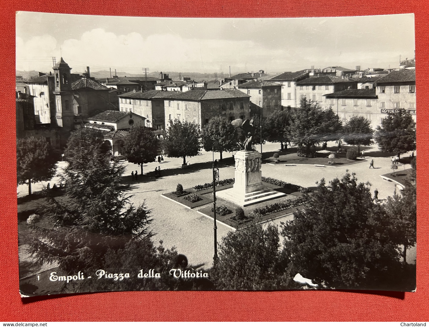 Cartolina - Empoli - Piazza della Vittoria - 1960