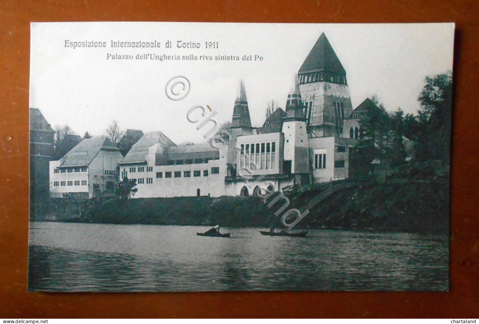 Cartolina Esposizione Internaz. di Torino 1911 - Palazzo dell' Ungheria - 1911
