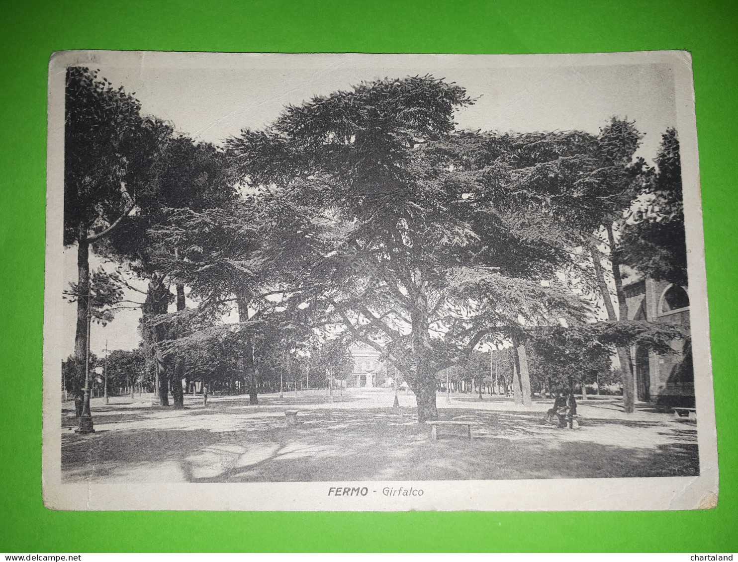 Cartolina - Fermo - Girfalco  - 1941