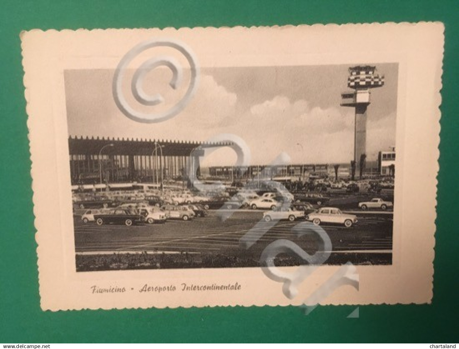 Cartolina Fiumicino - Aeroporto Intercontinentale - 1965