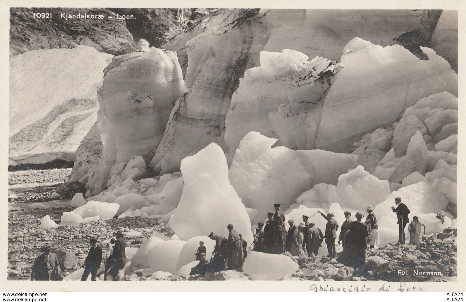 CARTOLINA GHIACCIAIO DI LOEN NORVEGIA (YK297