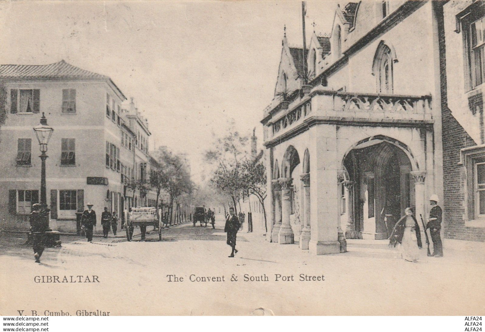 CARTOLINA GIBILTERRA non perfetta (YK842