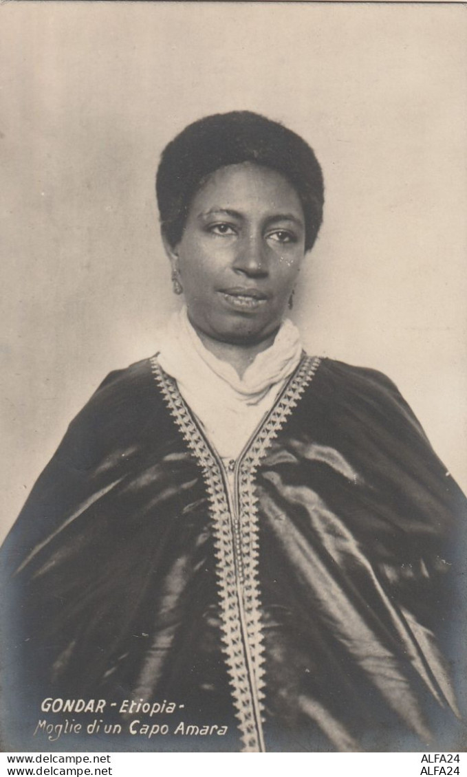 CARTOLINA GONDAR ETIOPIA COLONIE ITALIANE (V_3627