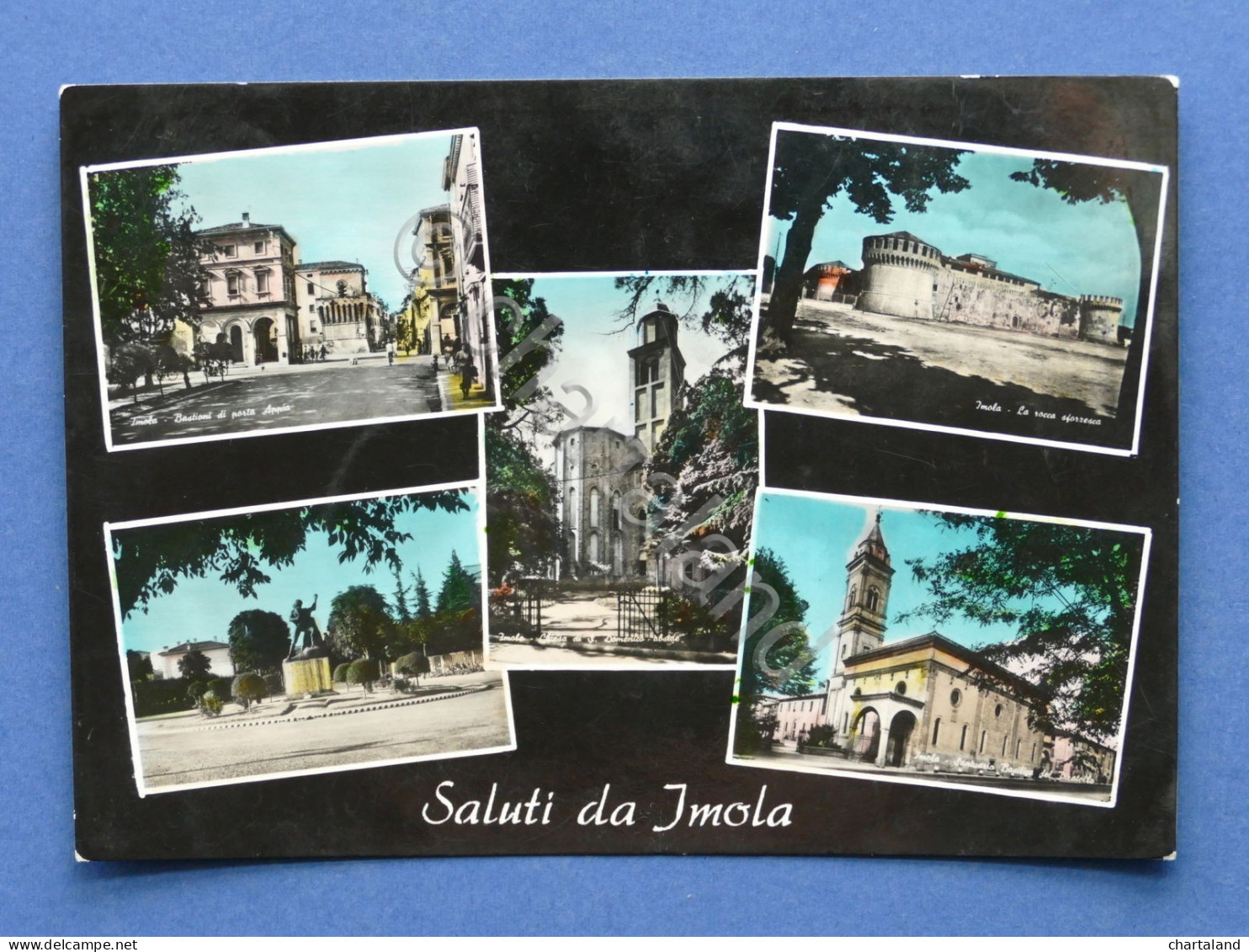 Cartolina Imola - Varie vedute - 1958