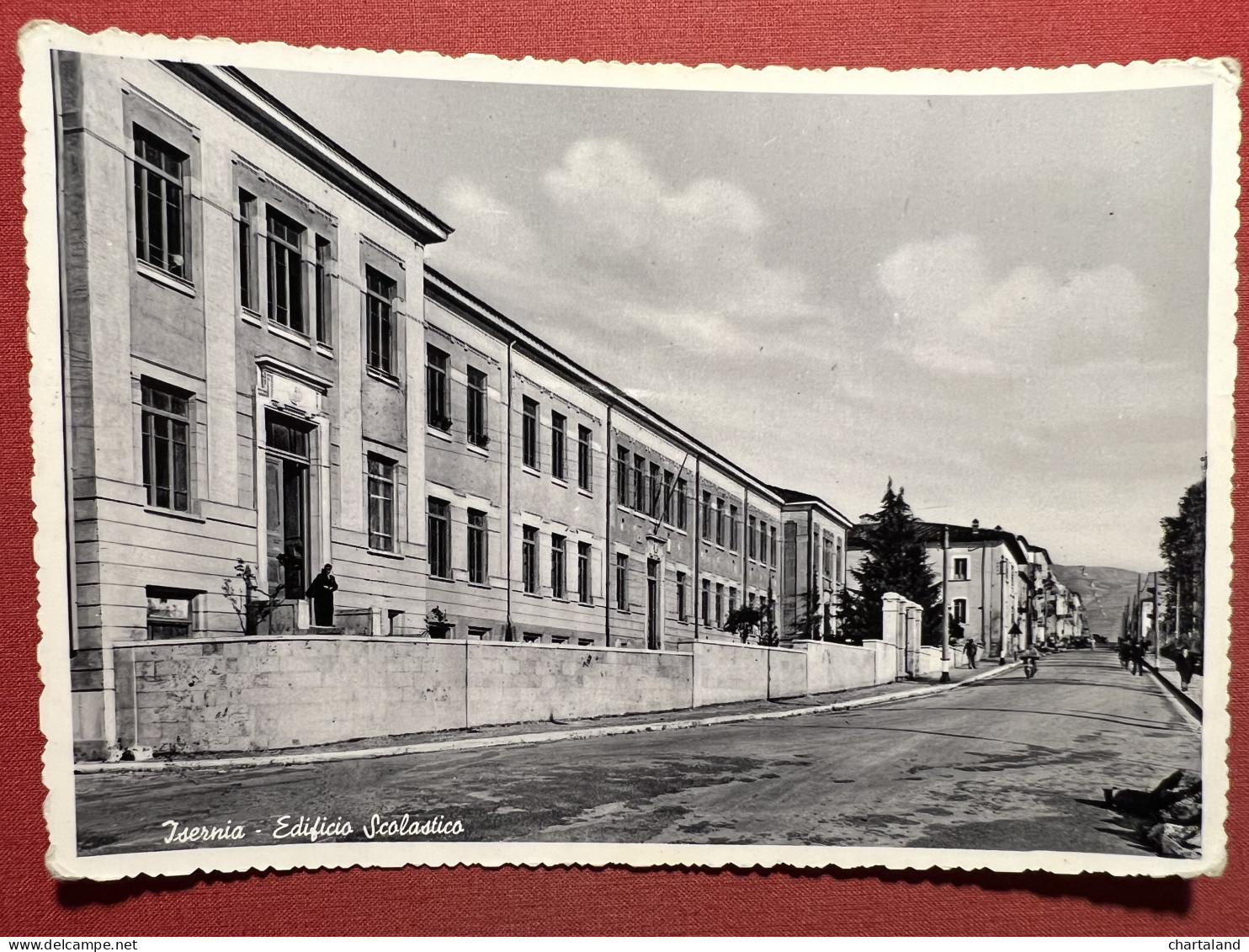 Cartolina - Isernia - Edificio Scolastico - 1957