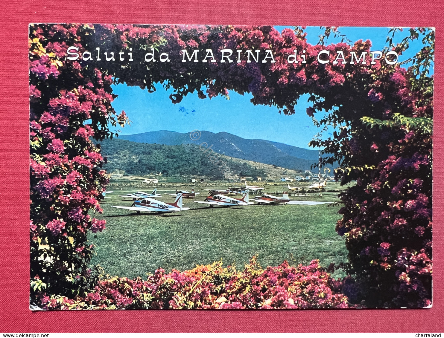 Cartolina - Isola d'Elba - Marina di Campo - Aeroporto - 1977