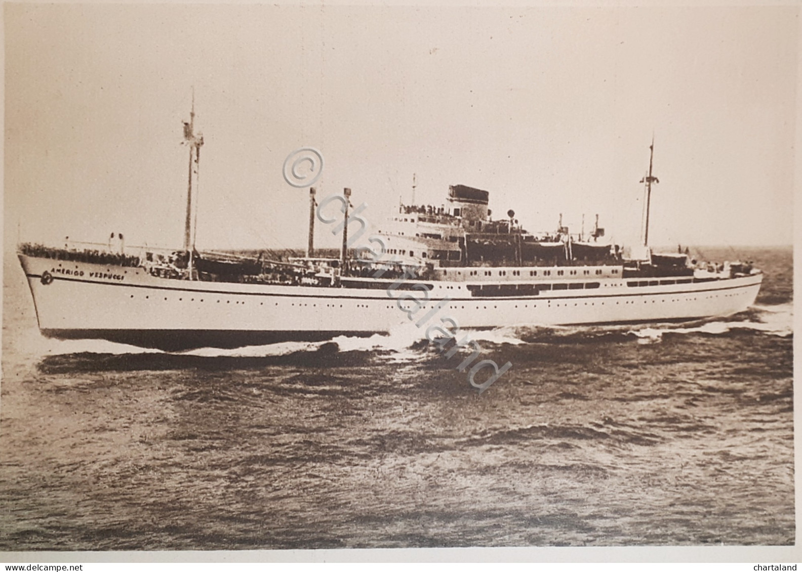 Cartolina - Italia - Società di Navigazione - Genova - 1950 ca.