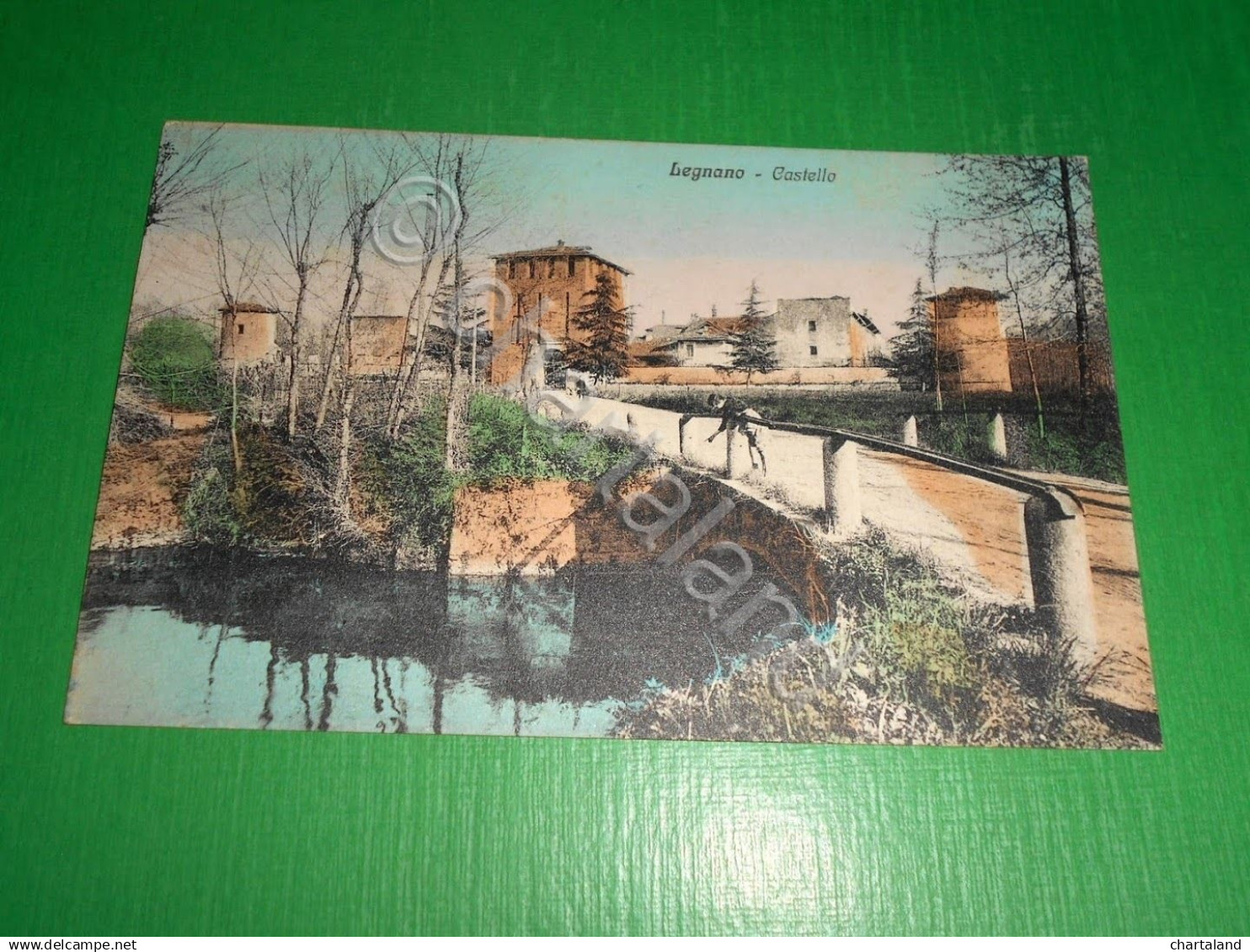 Cartolina Legnano - Castello 1932