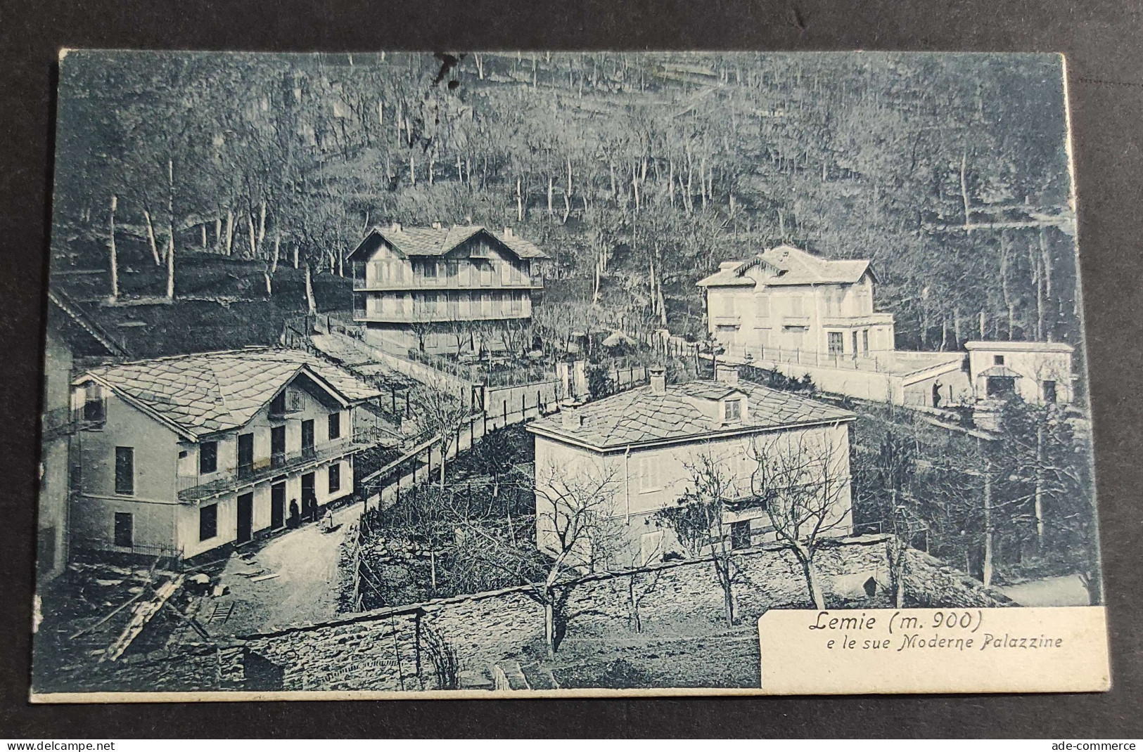 Cartolina Lemie e le sue Moderne Palazzine