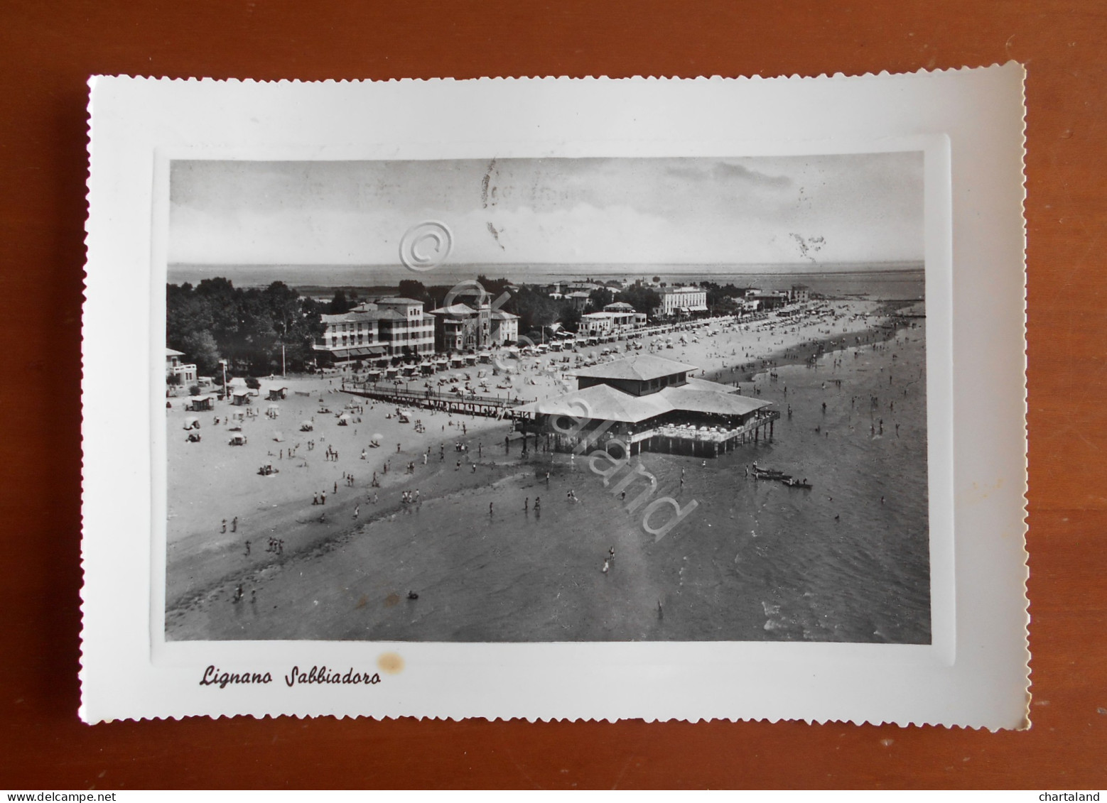 Cartolina Lignano Sabbiadoro (Friuli Venezia Giulia) - 1957