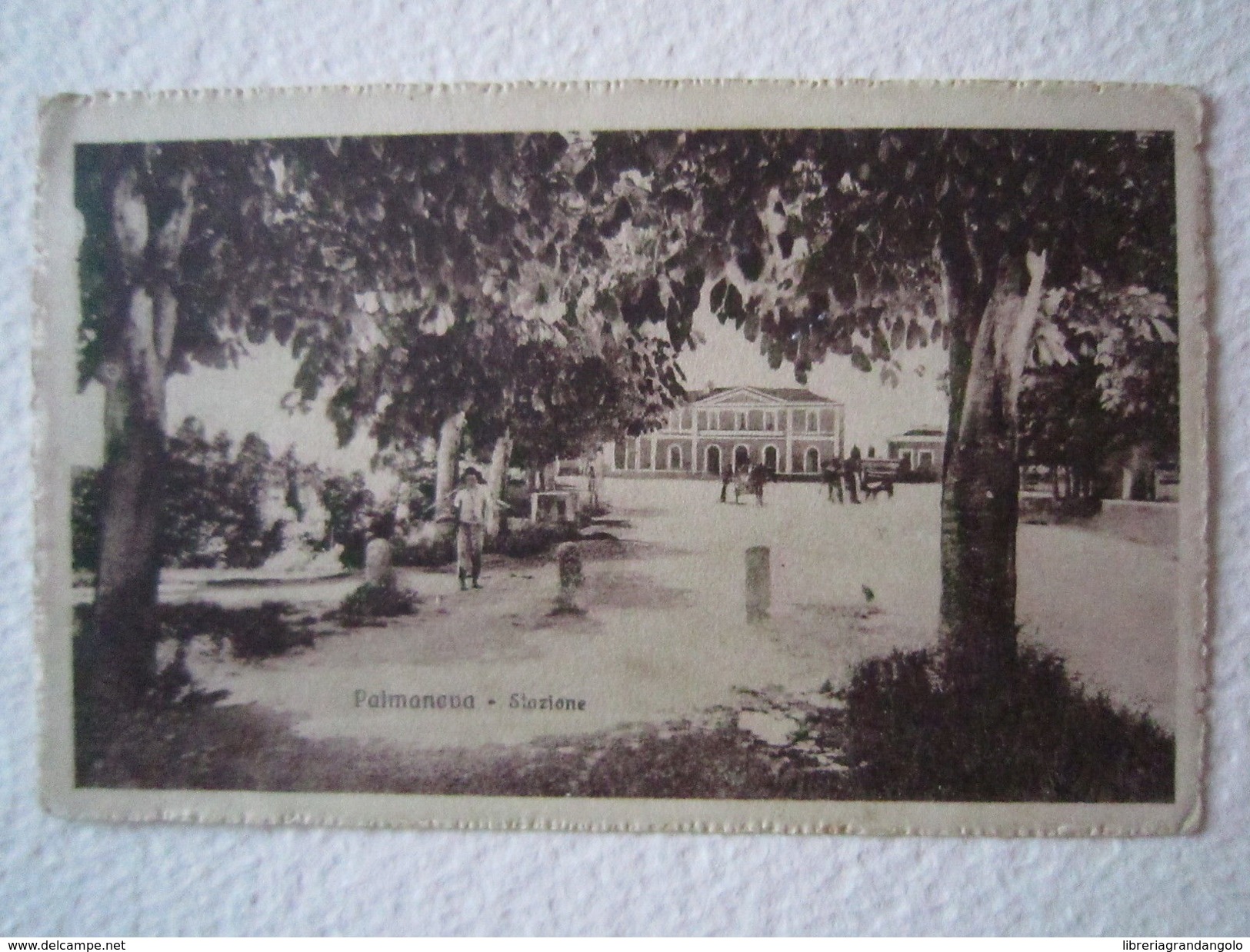 Cartolina Locale 1917 Friuli Venezia Giulia Udine Palmanova Stazione