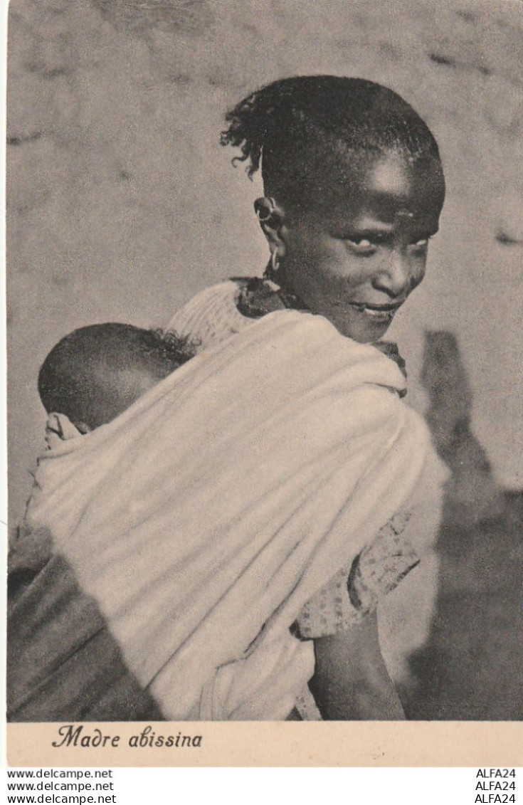 CARTOLINA MADRE ABISSINA ETIOPIA (RY7113