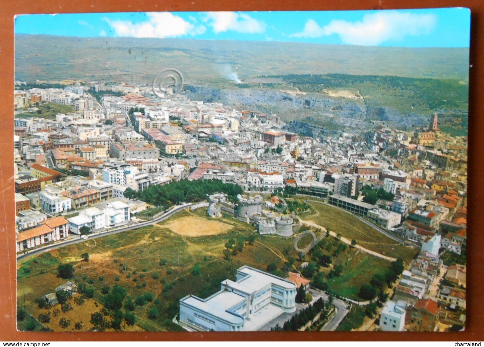 Cartolina Matera - Veduta aerea - 1968