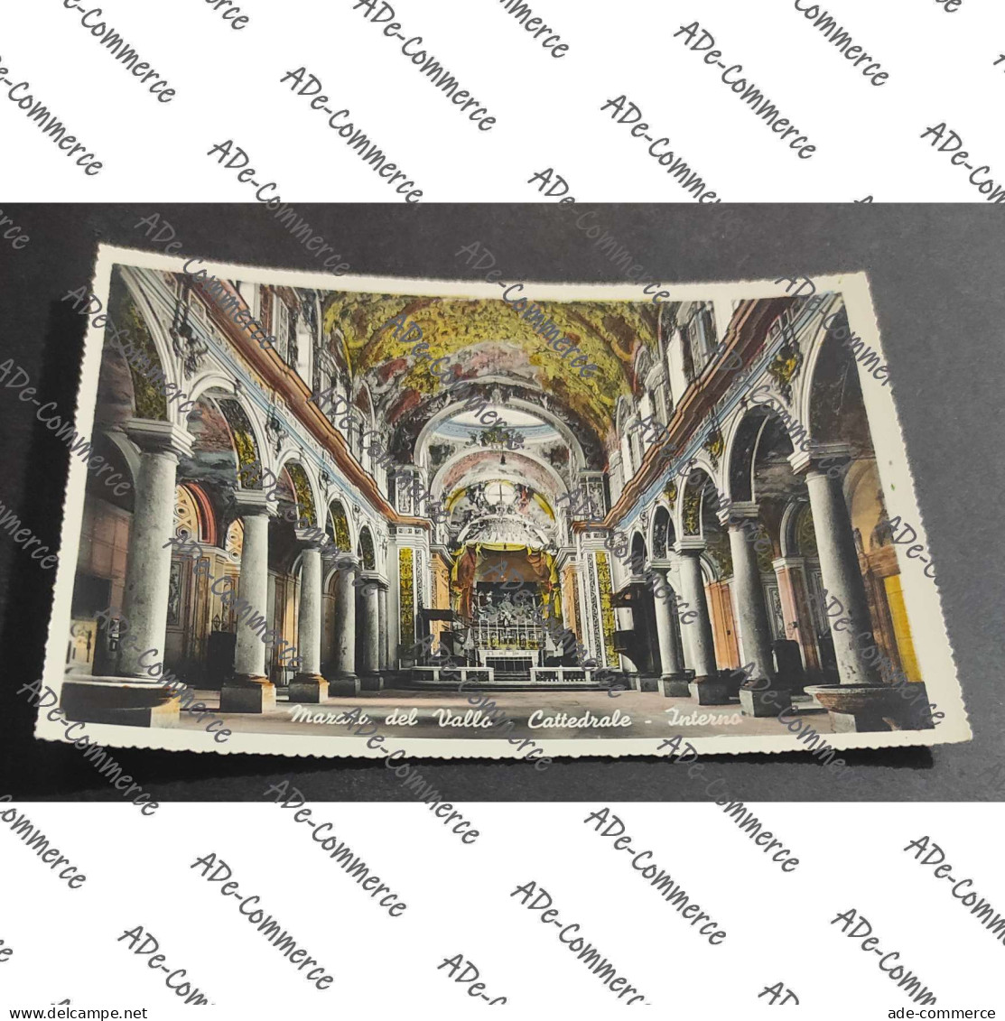 Cartolina Mazara del Vallo - Cattedrale - Interno