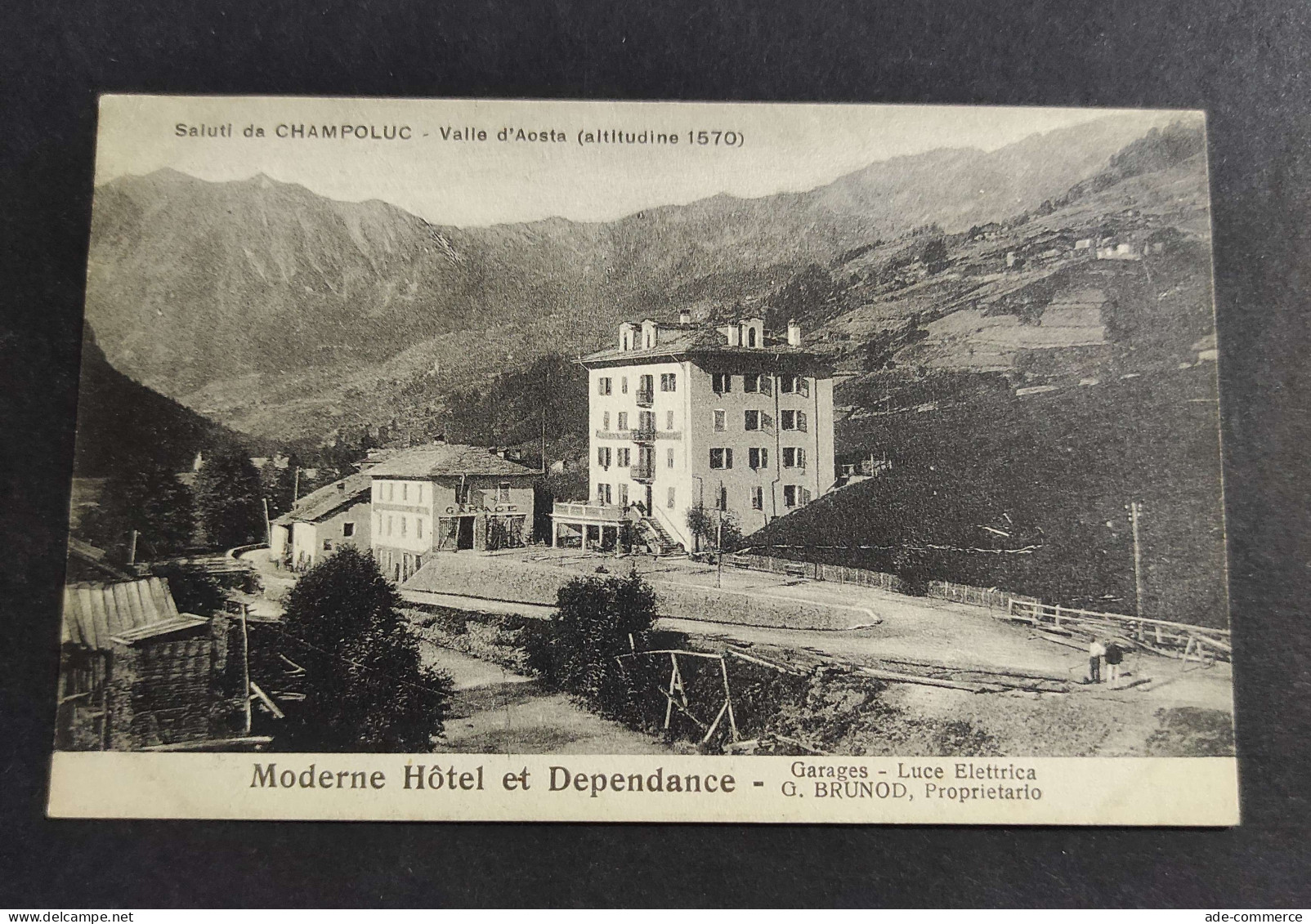 Cartolina Moderne Hotel et Dependance - Champoluc
