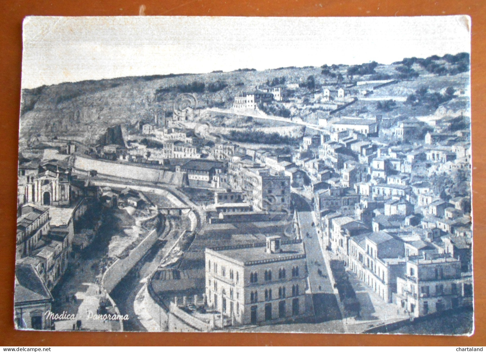 Cartolina Modica - Panorama - 1940 ca.