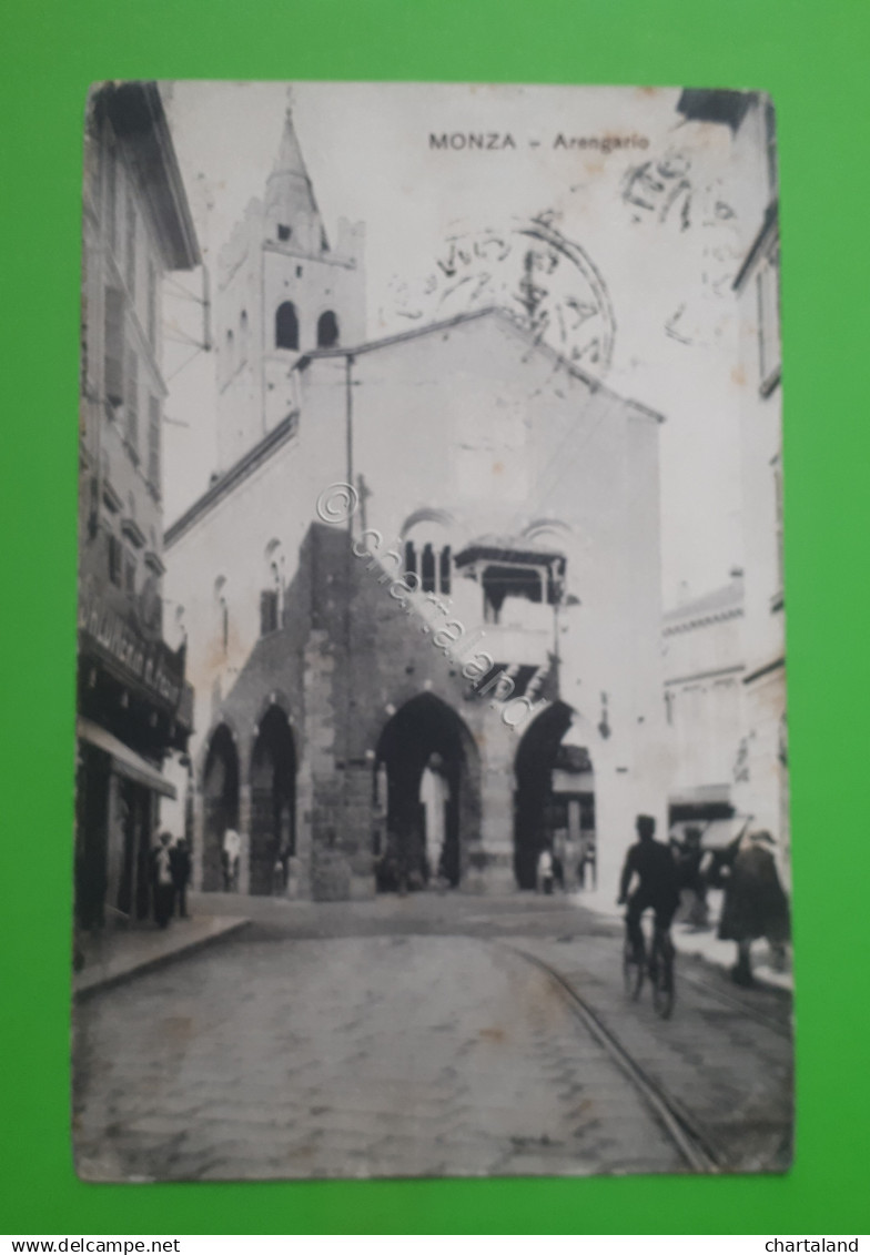 Cartolina - Monza - Arengario - 1918
